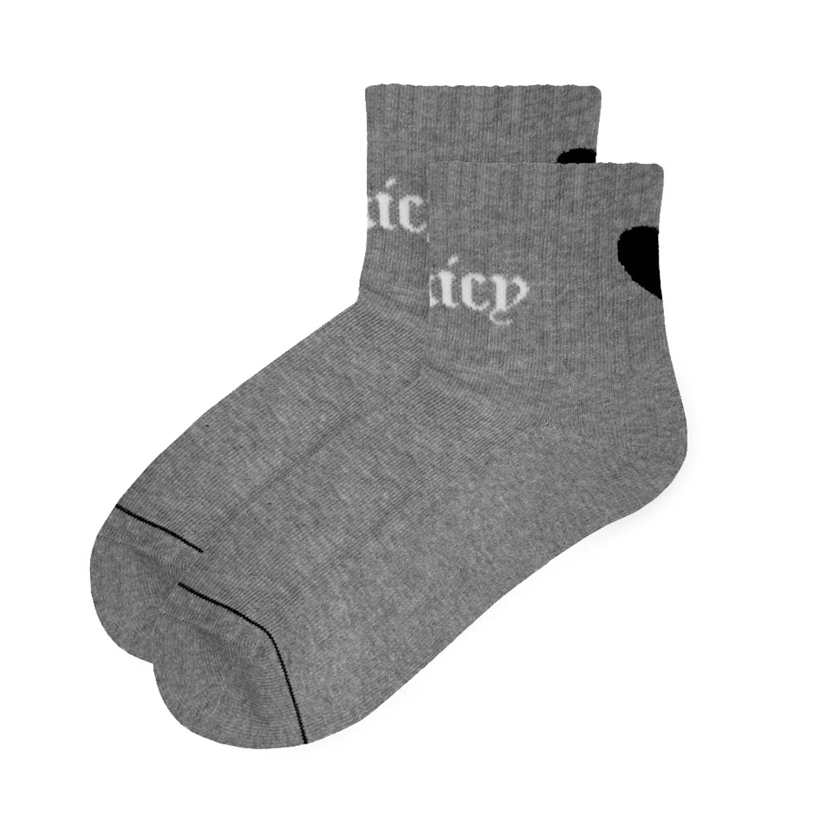 Juicy Couture Quarter Crew Women's Socks 6 Pack Pink Cushioned Comfort