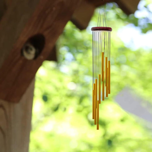 12 Tubes Aluminum Alloy Wind Chimes with Hook
