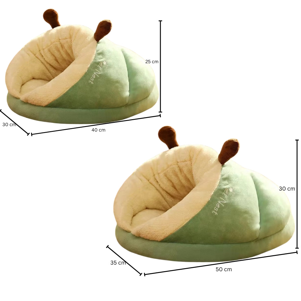Foldable Slipper Shaped Pet Bed House for Cats and Dogs