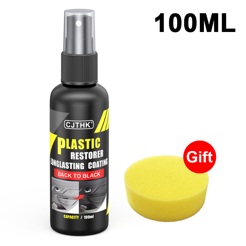 Car Plastic Restorer Back To Black Gloss Leather Restore