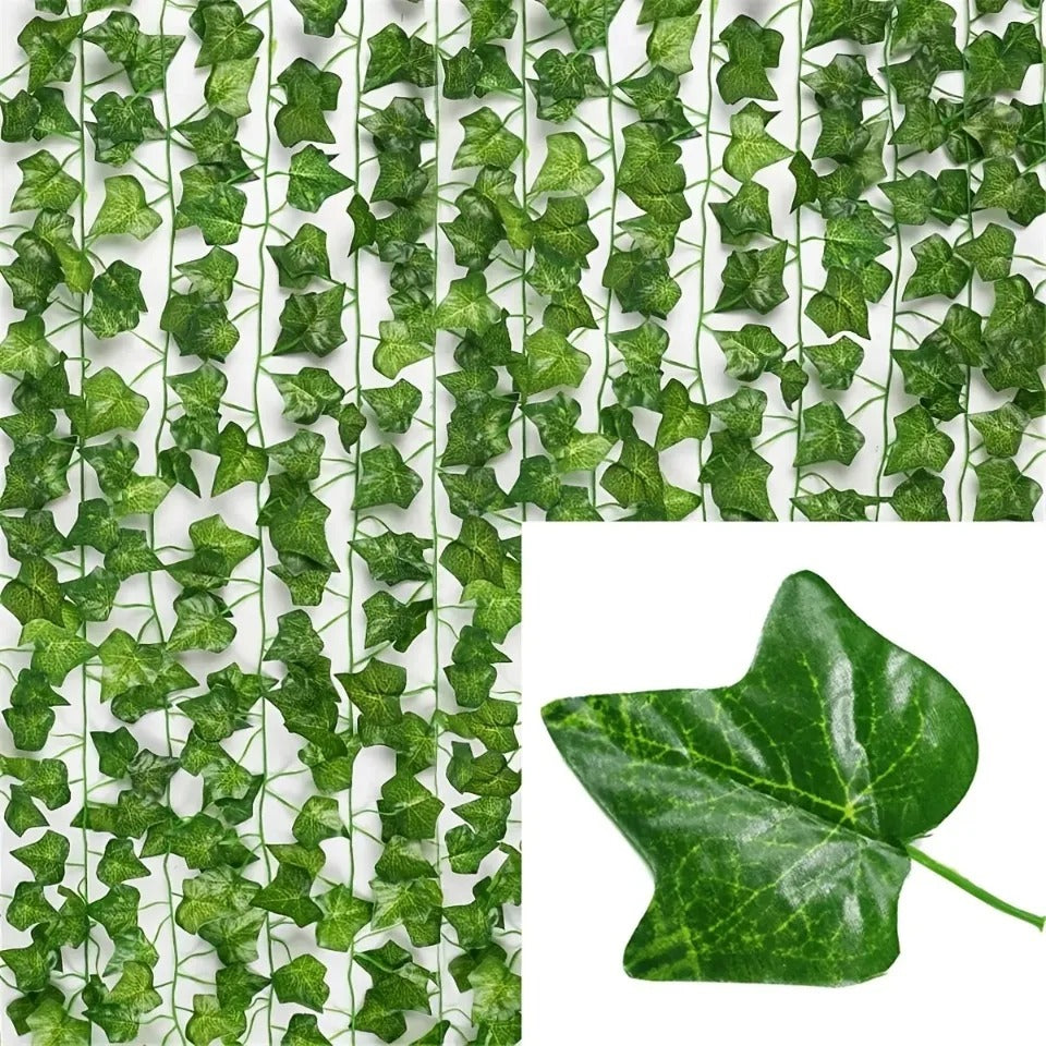 Artificial Plant Green Ivy Leaf Fake Plant Creeper DIY Hanging Vine