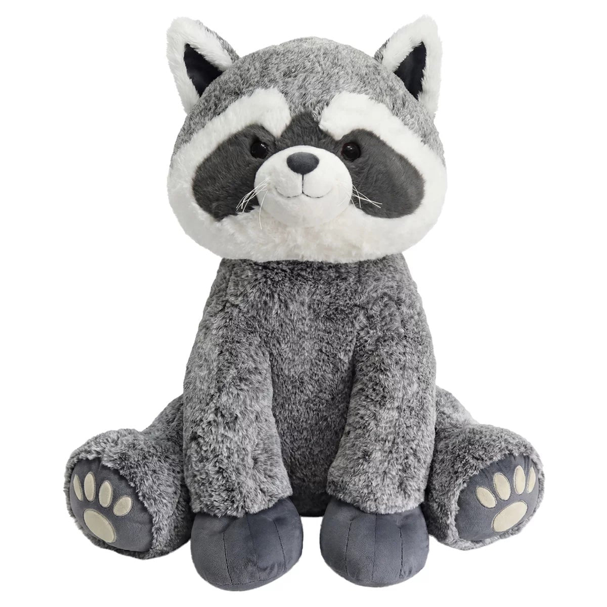 Hugfun Jumbo Plush Raccoon 85cm Giant Stuffed Animal Soft Cuddly Toy