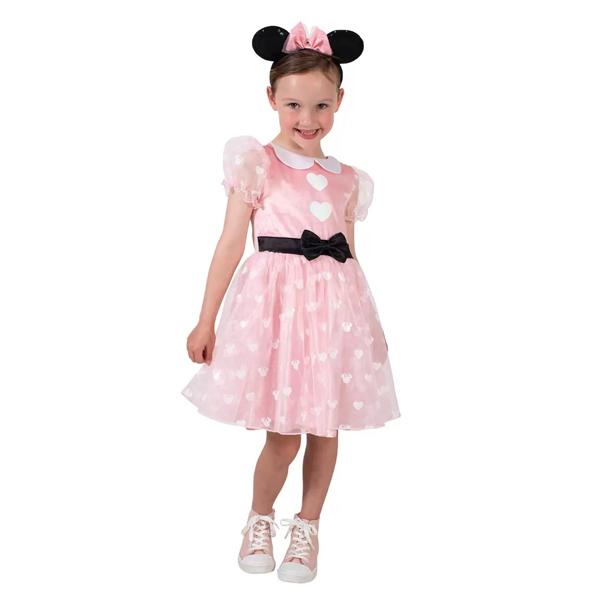 Minnie Mouse Costume & Headband Girls 4-6 Years Halloween Official Disney Rubies