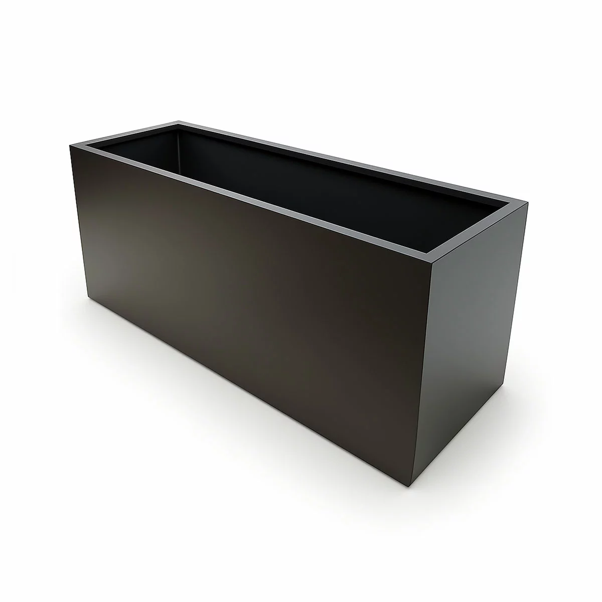 Greenlife Designer Planter Box 1200x400x500mm Charcol Garden Raised Bed Pot