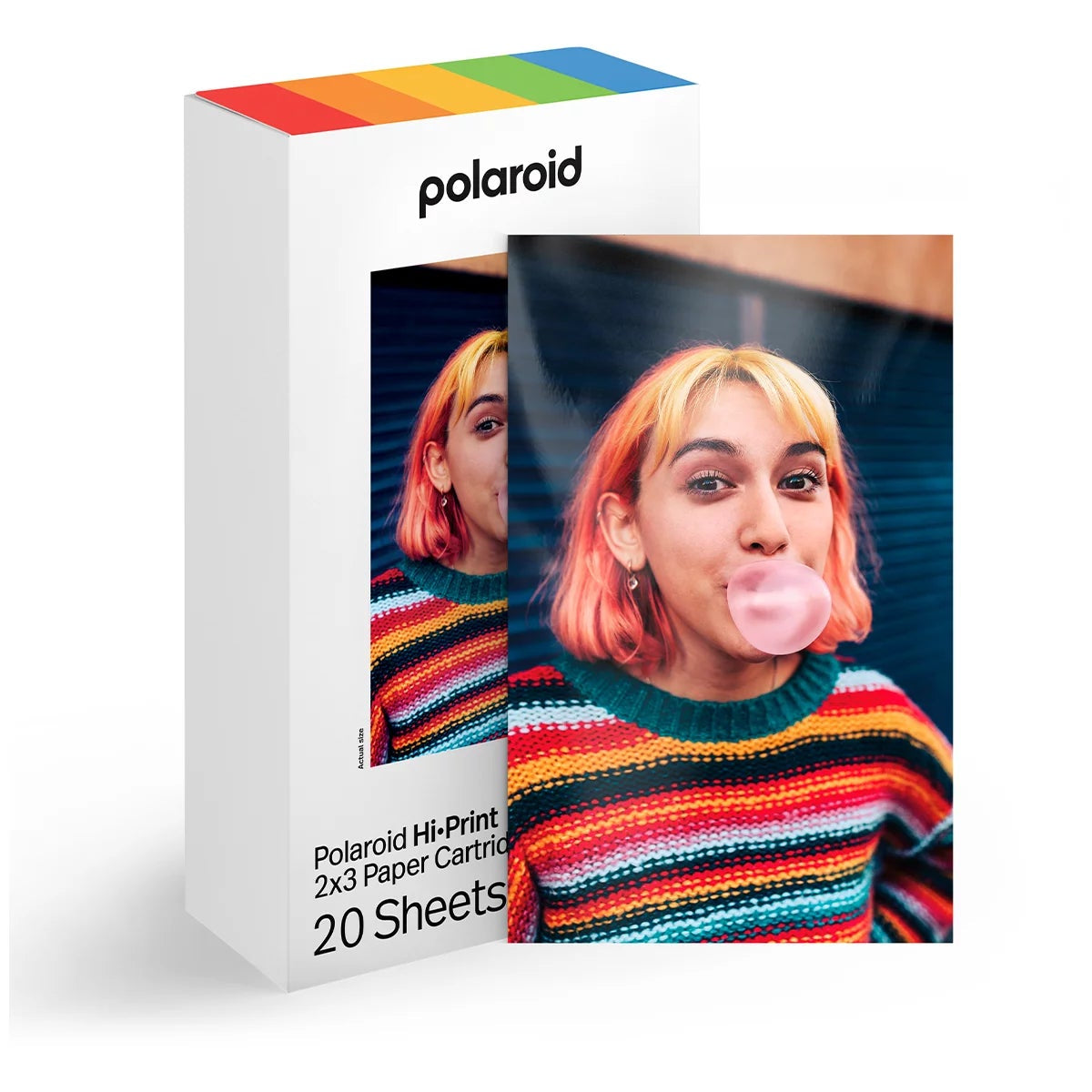 Polaroid Hi-Print Gen 2 2x3 Photo Paper 20 Sheets 2 Cartridges