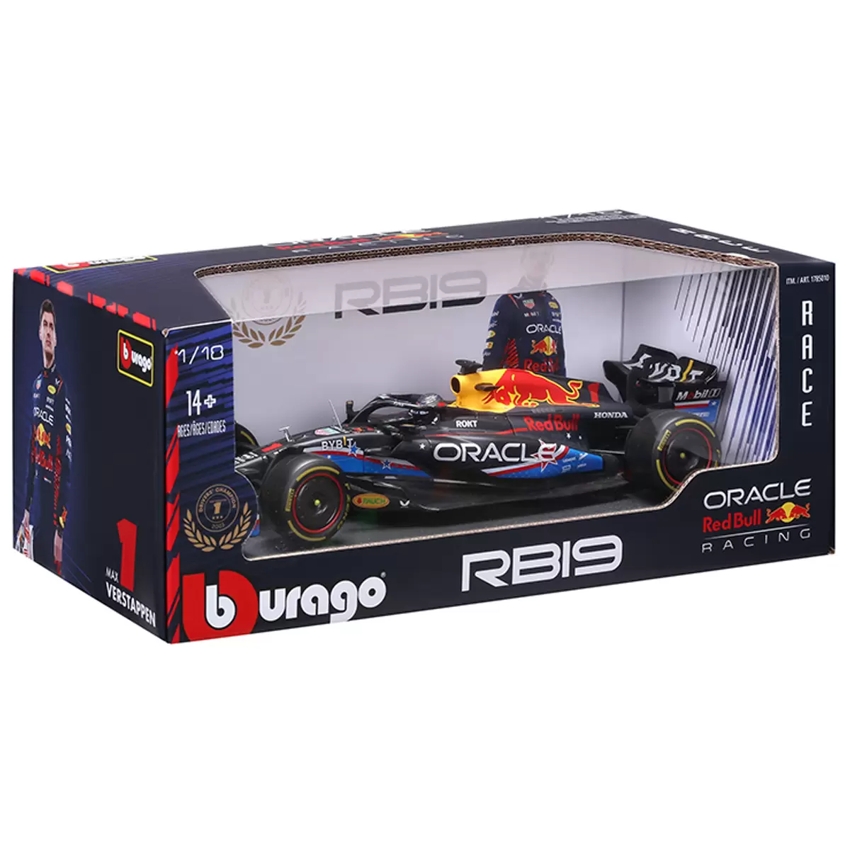 Maisto 1:18 Scale Formula 1 Diecast Cars Oracle Red Bull Racing 2023 Austin Max Free Shipping