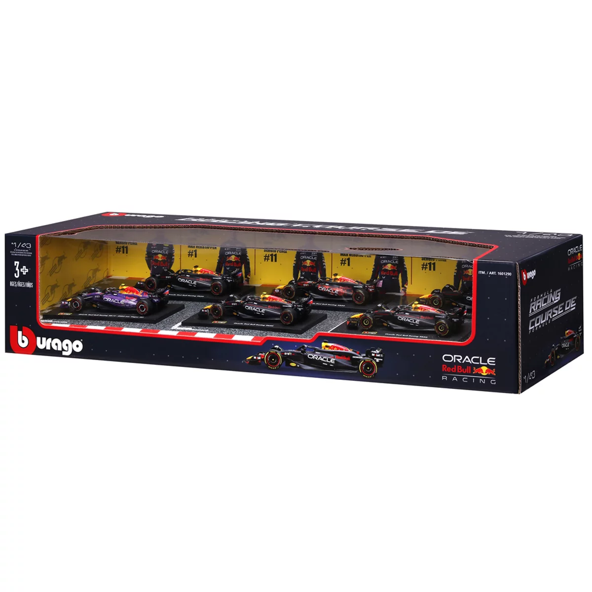 Maisto 1:43 Red Bull Formula Racing Die Cast 6 Pack 2026 Collectible Cars