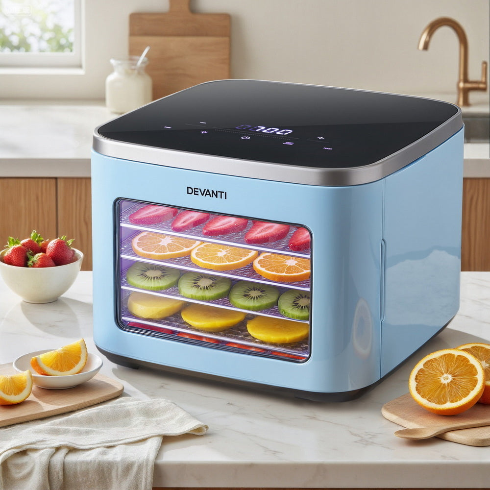 Devanti 5 Trays Food Dehydrator Mini Fruit Dryer 500W