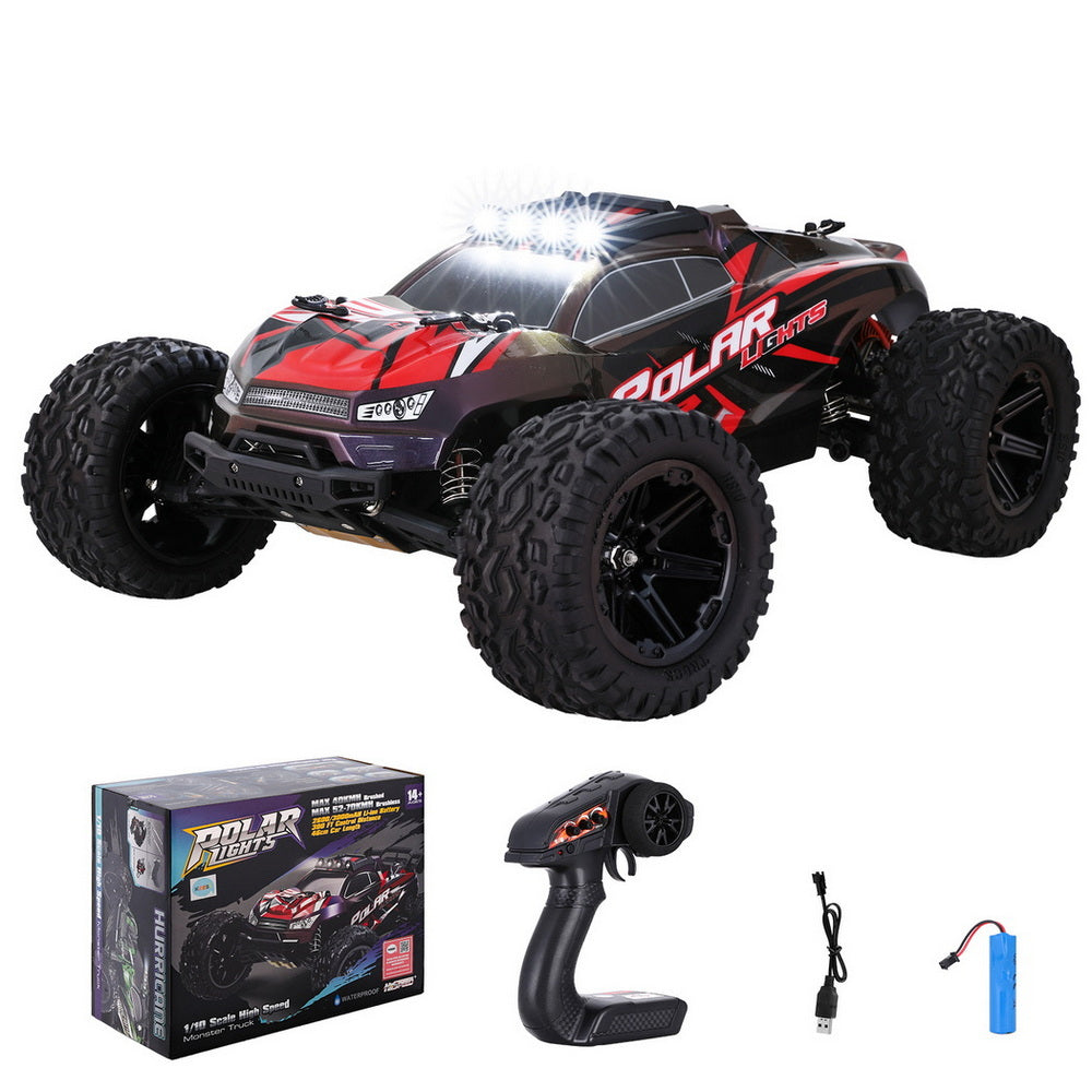 Keezi Kids Remote Control Car Off-Road Truck with Lights Electric Vehicle Toys