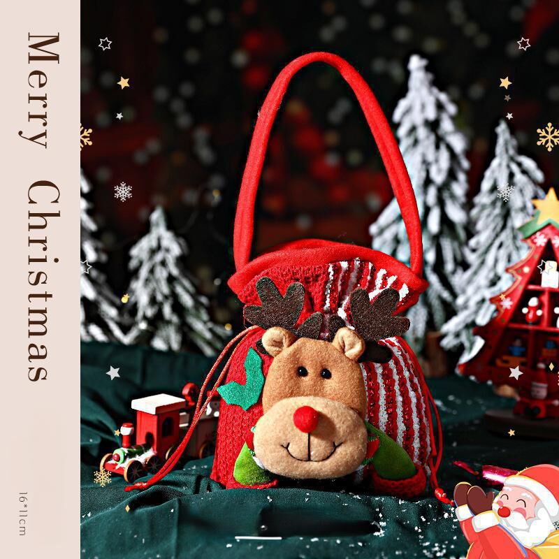 Christmas gift Festive Aussie Christmas Gift Bags: Cute Reindeer, Santa & Snowman Pouches for Xmas Treats & Gifting(Snowman)