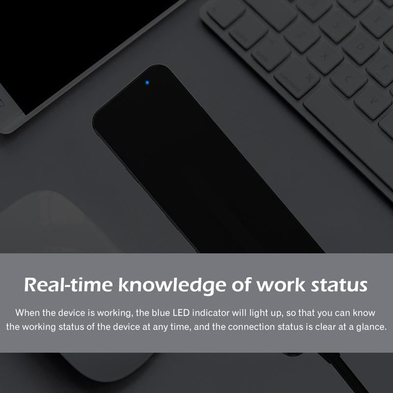 4-Port Usb3.0 Hub With 5G Extension 25Cm Length