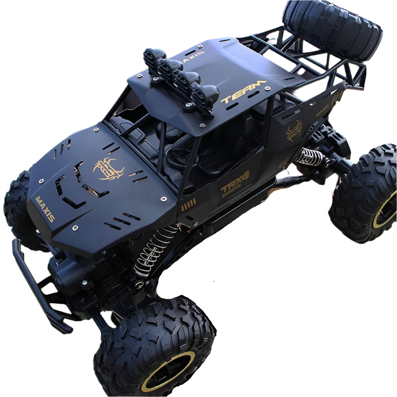 Off-road Climbing Car with 2.4ghz Remote Control and Double Motors - Silver