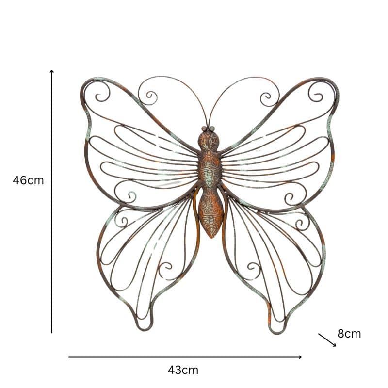 Stylish Design Wall Hanging Butterfly 46cm