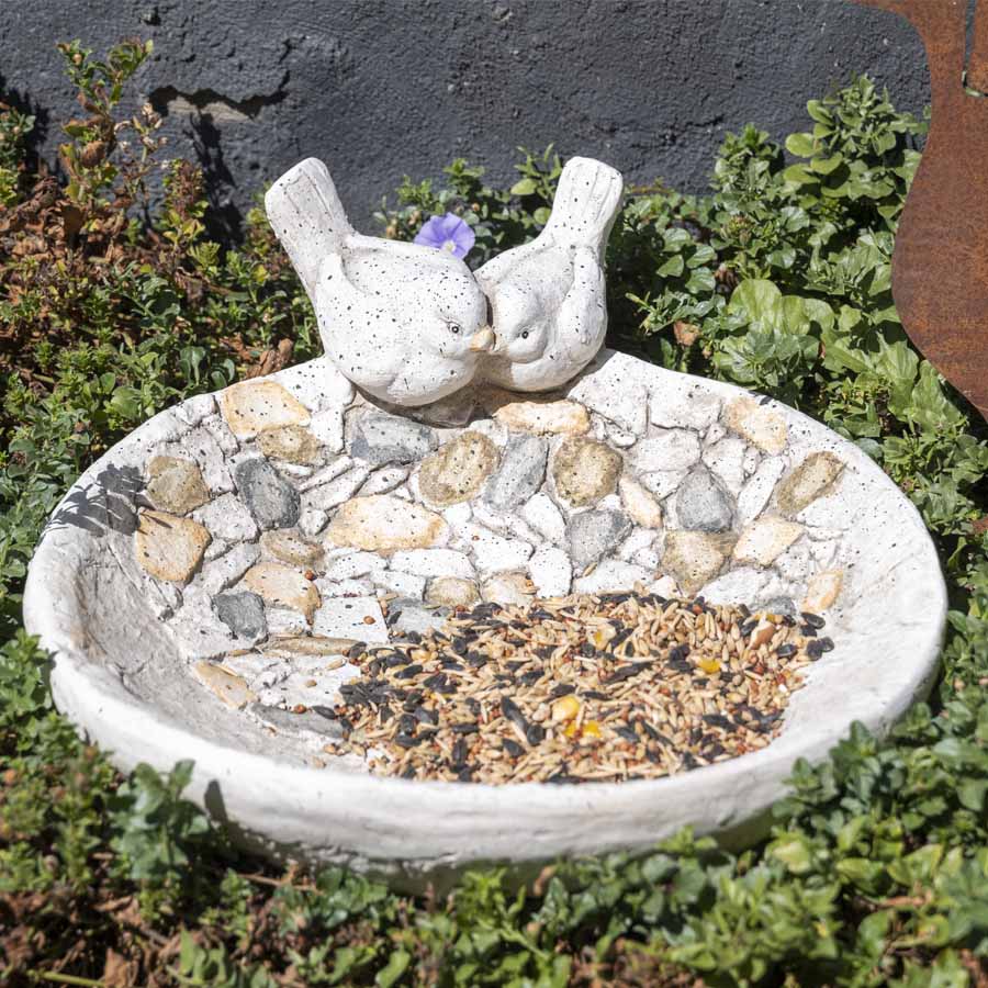 Stony Birdbath 42x16cm