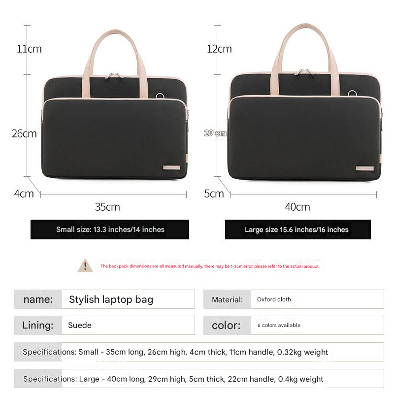 Pink Chic Padded Laptop Bag for 15.6-Inch Notebooks - Versatile Shoulder Briefcase with Trolley Strap