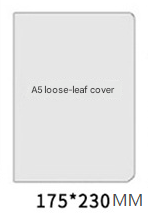 2PCS Green Vintage A5 PU Leather Journal with Leaf Charm - Ring Bound Refillable Notebook Set