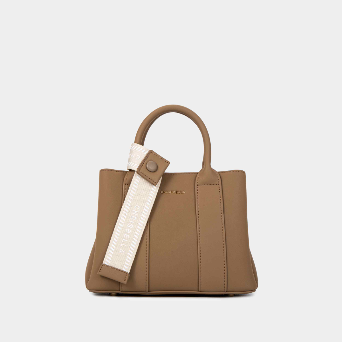 Chrisbella Sienna Tote-Cream