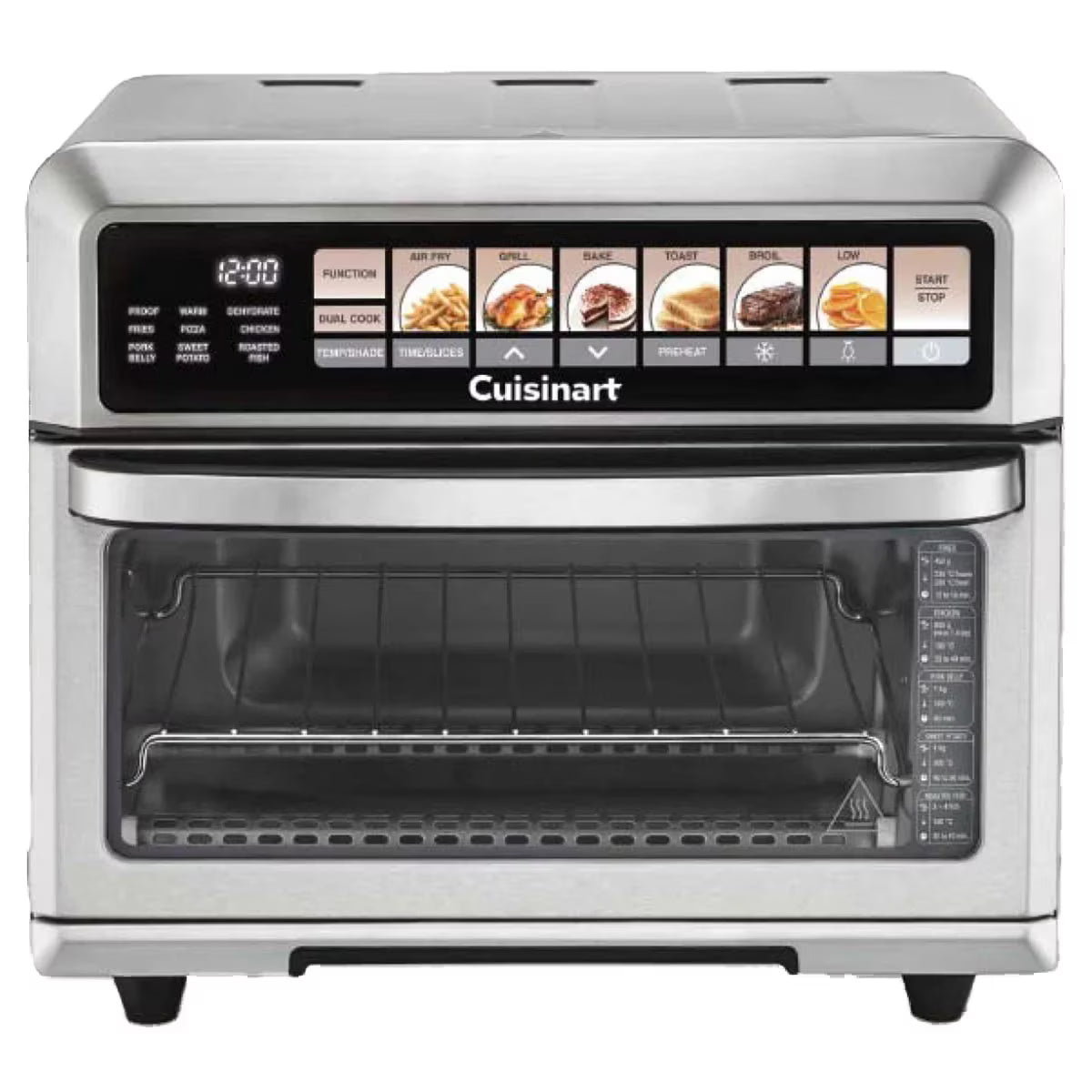Cuisinart Air Crisp Pro 10-in-1 Air Fry Oven Dual Convection 17L Stainless Steel