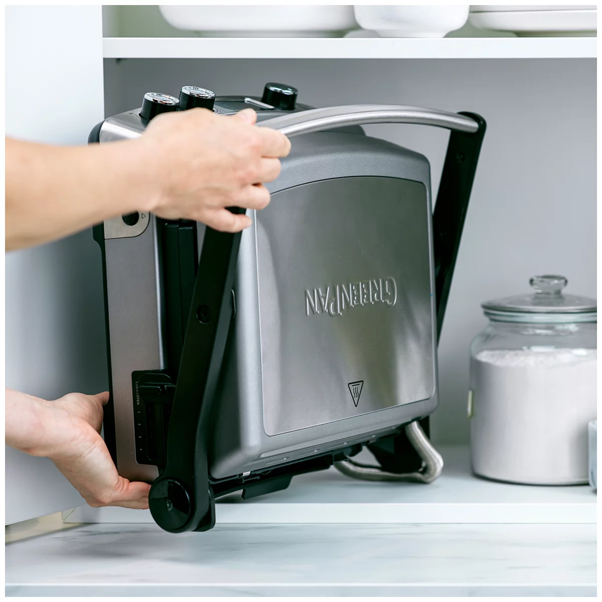 GreenPan Elite Contact Grill 7 in 1 Countertop Non-Stick Cookware CC006847-001 Free Shipping