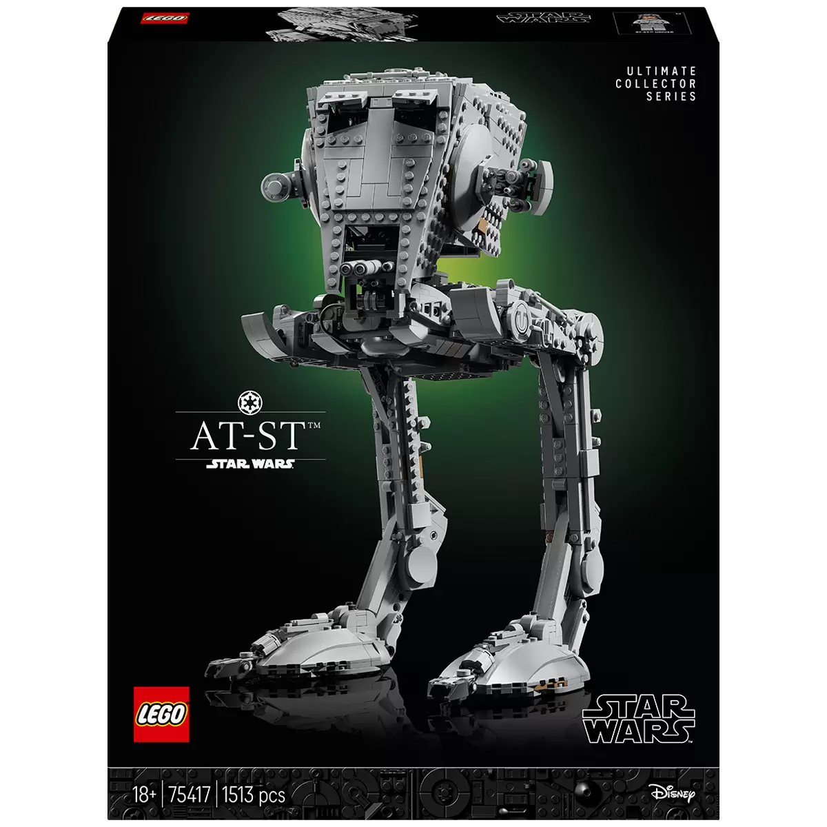 LEGO Star Wars UCS AT-ST Walker 75417 Ultimate Collector Series 1513 Pieces