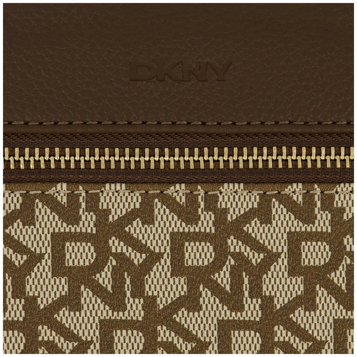 DKNY Crossbody Bag Brown With Adjustable Strap - Free Shipping