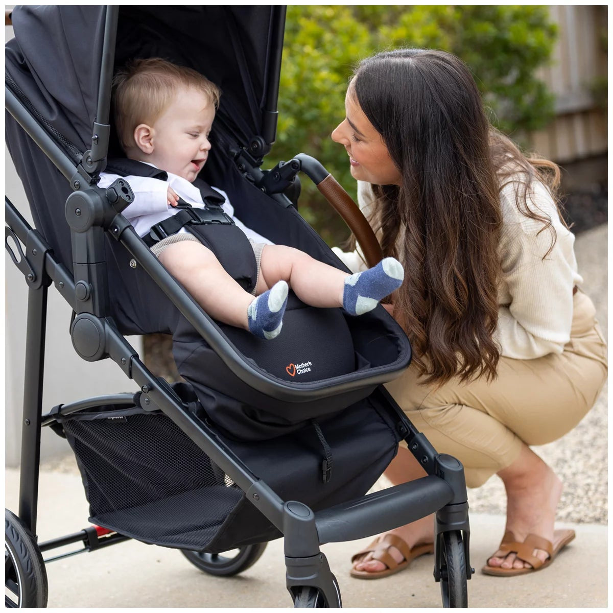 Mother’s Choice Daisy Lightweight Compact Stroller 6kg Newborn to 17kg Travel