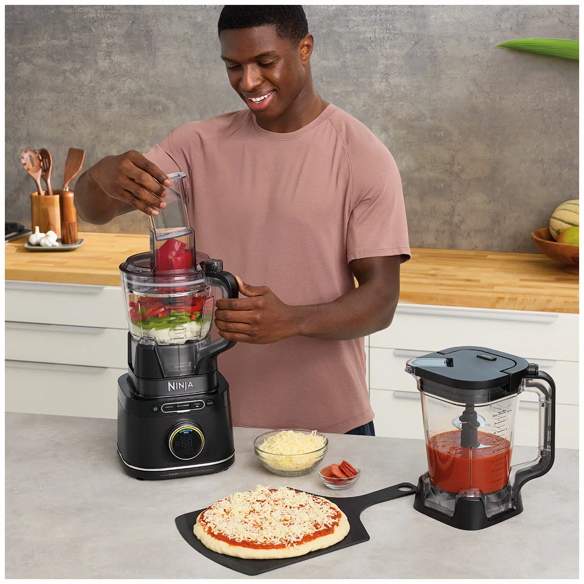 Ninja Detect Kitchen System Power Blender and Processor Pro TB401ANZ