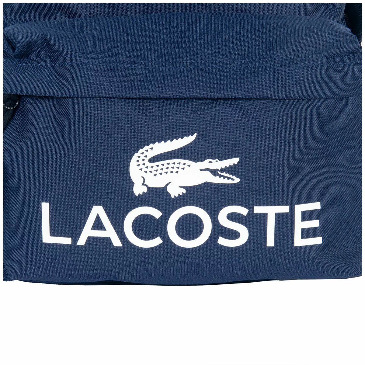 Lacoste Big Logo Navy Backpack Premium Unisex Laptop Travel School Bag Durable