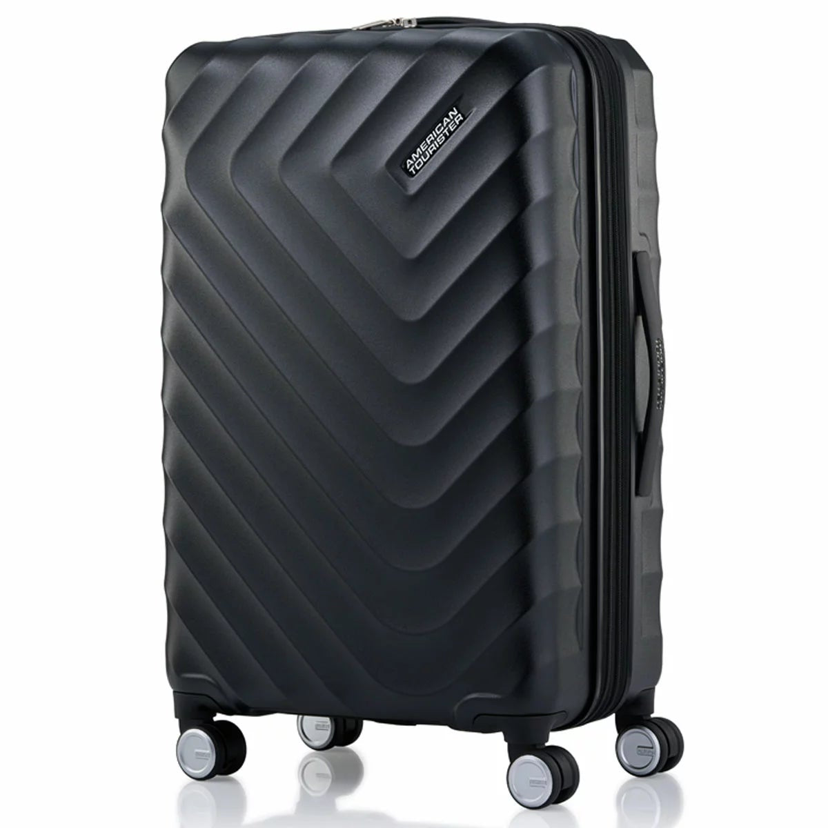American Tourister Concentrix 3 Piece Expandable Luggage Set Black Spinner