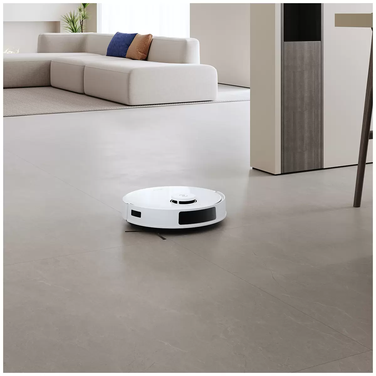 Ecovacs Deebot N20 Pro Plus Robot Vacuum & Mop 8000Pa Auto Empty WiFi White Eco