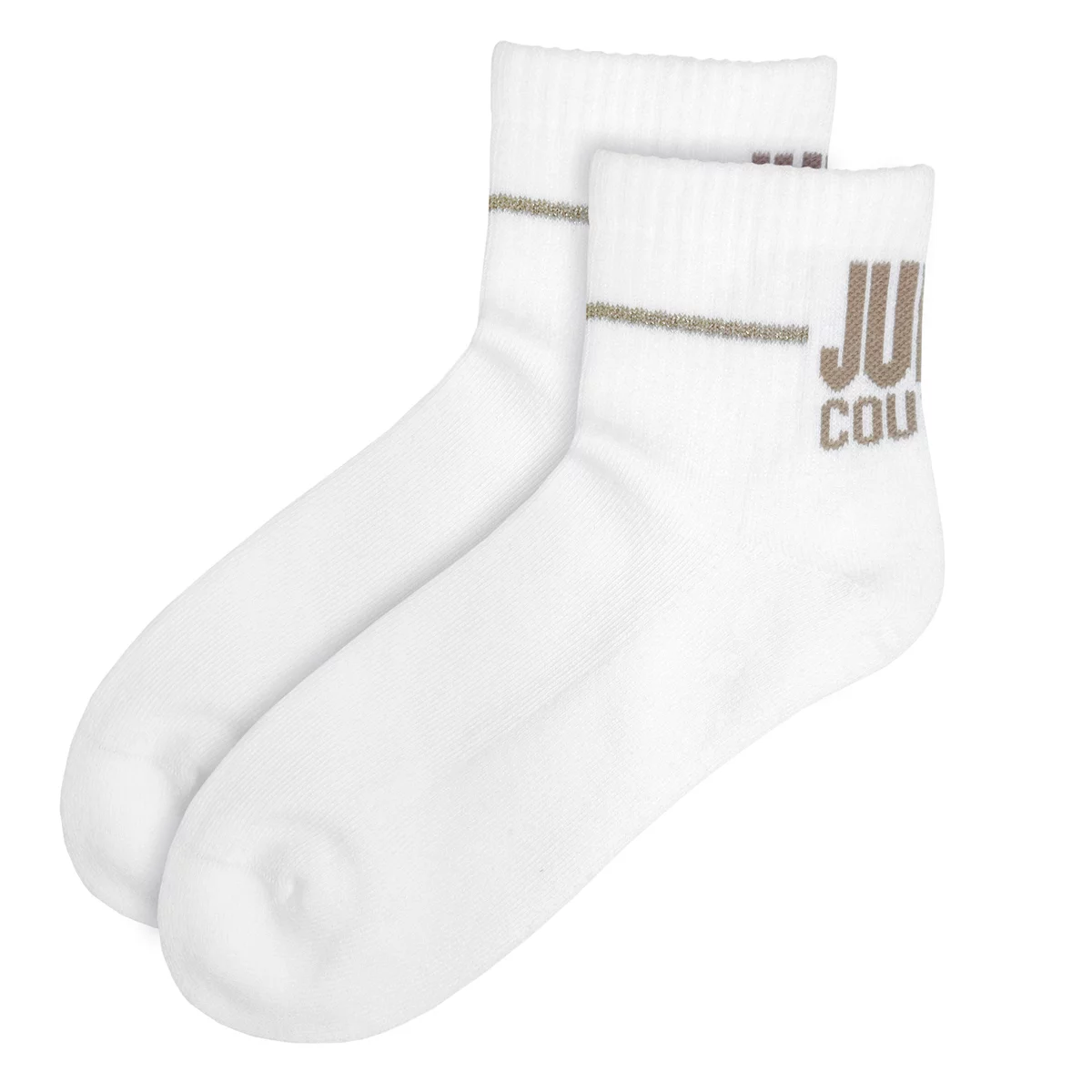 Juicy Couture Quarter Crew Women's Socks 6 Pack Pink Cushioned Comfort