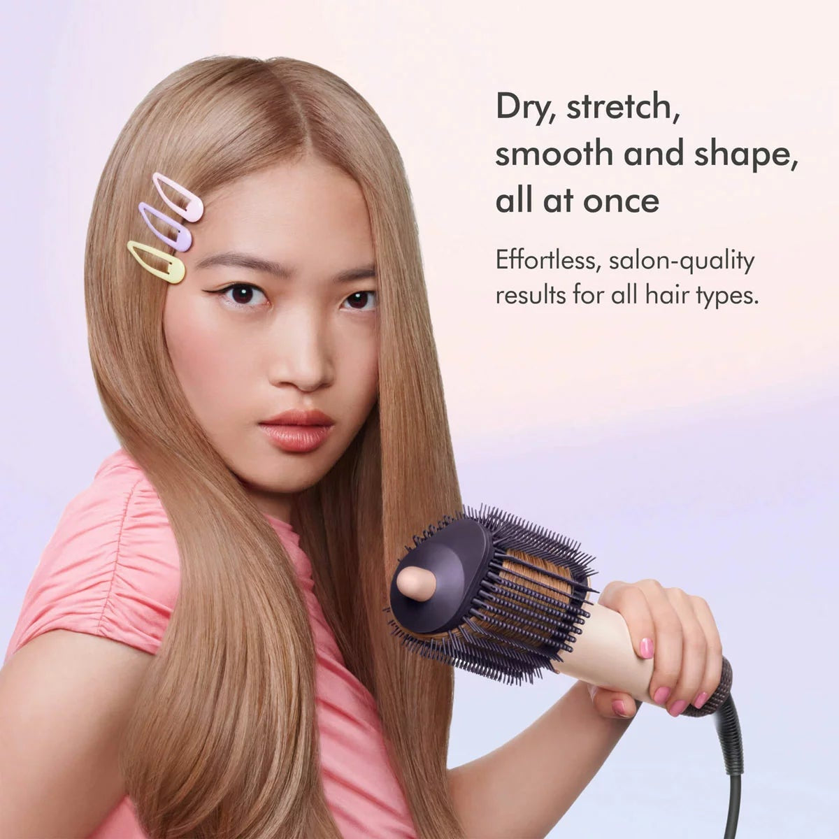Dyson Airsmooth Hot Brush Ceramic Pink 493093-01 Hair Dryer Styler