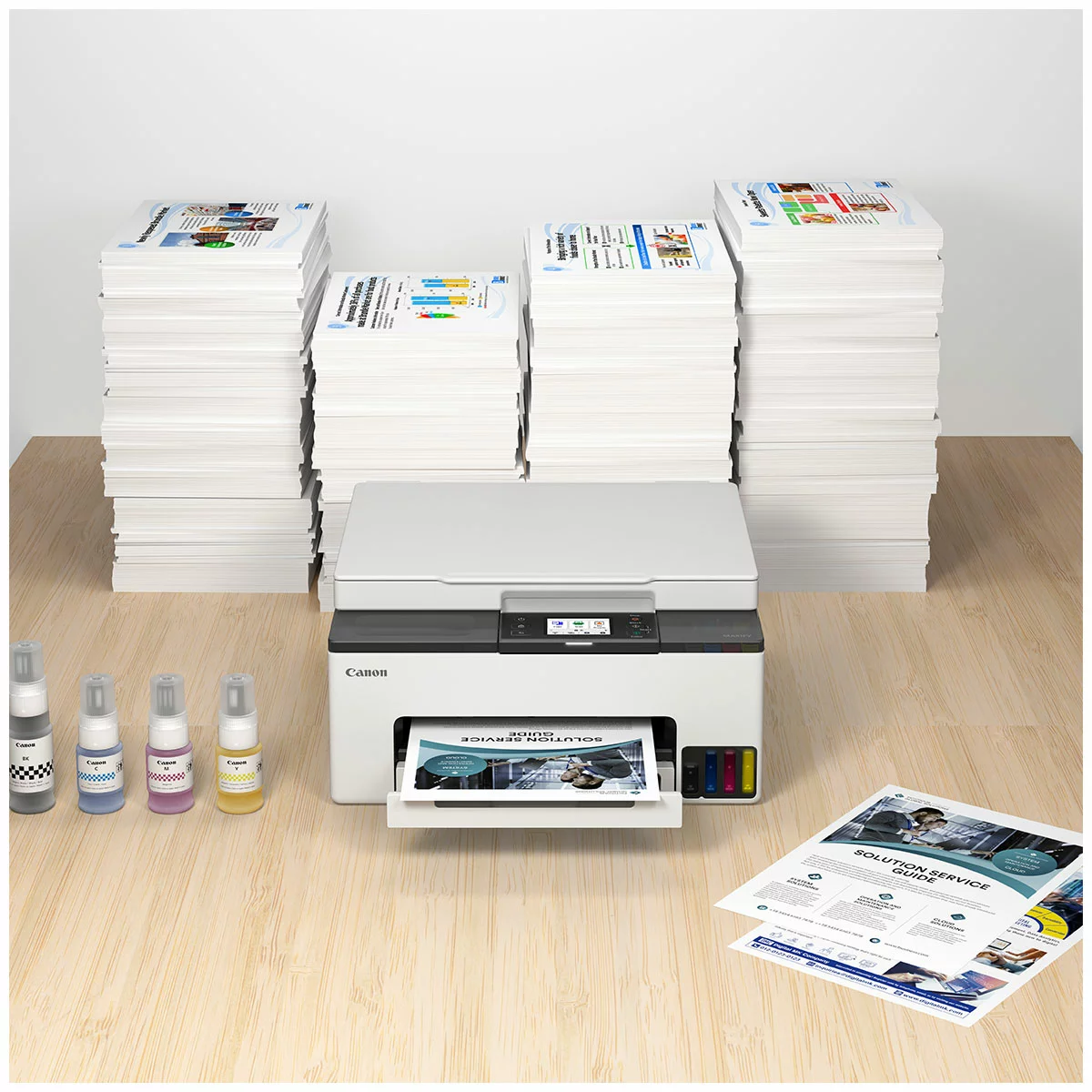 Canon Eco-Friendly Megatank GX1060 Colour MegaTank Printer - Free Shipping