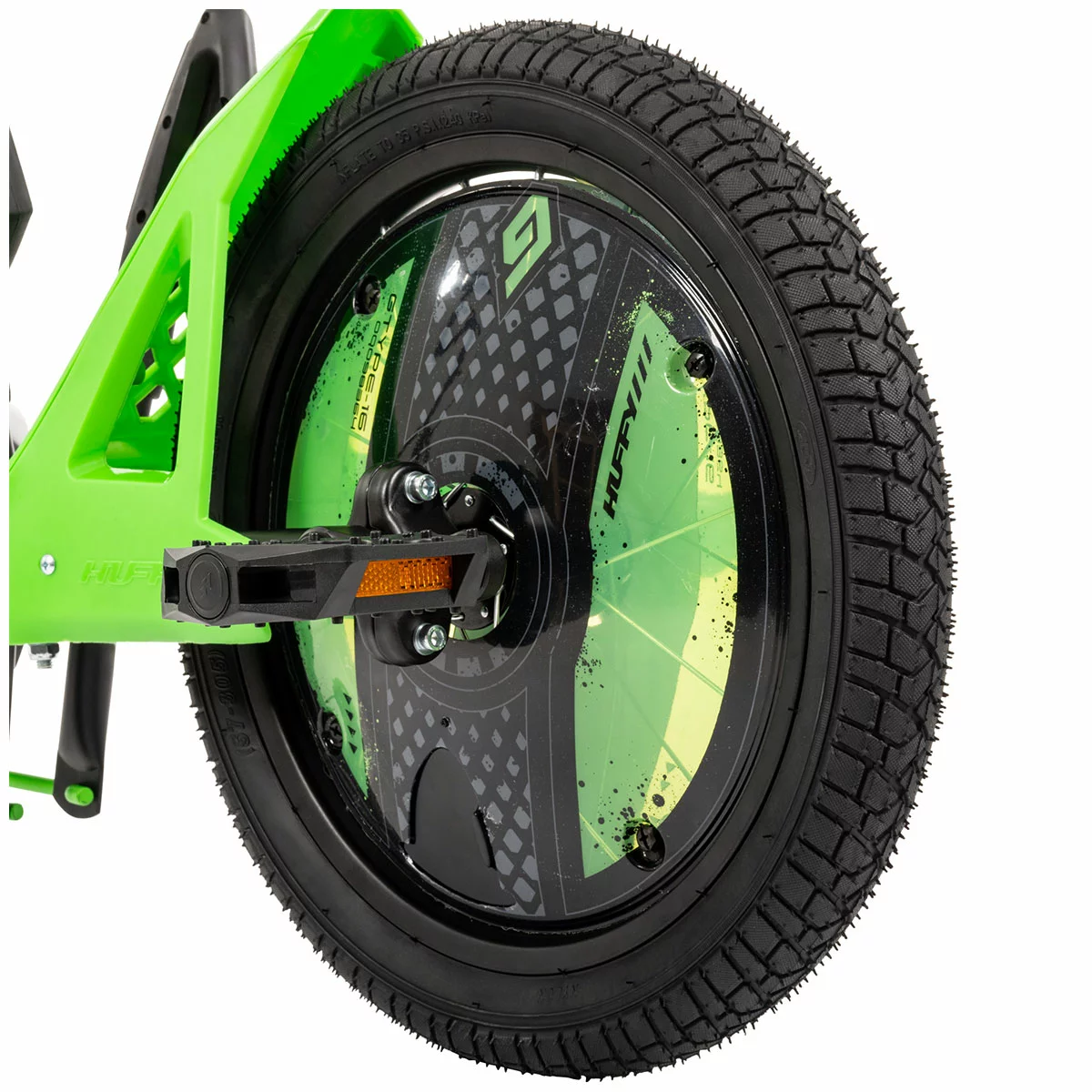 Huffy Green Machine Drift Trike Sturdy Outdoor Kids Ride On Toy