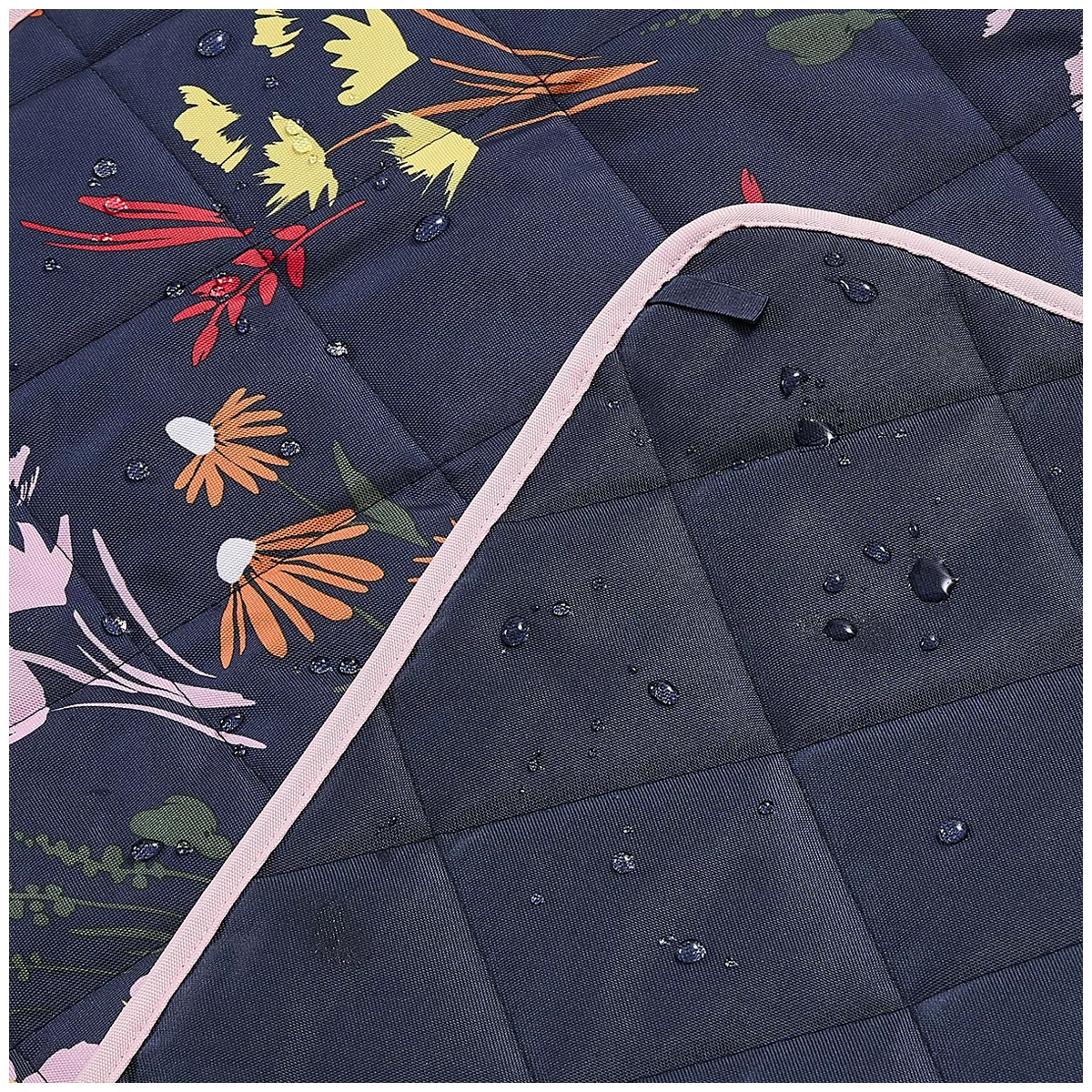 Hunter Outdoor Picnic Blanket Beatrix Blue Extra Large Waterproof Beach Mat Rug