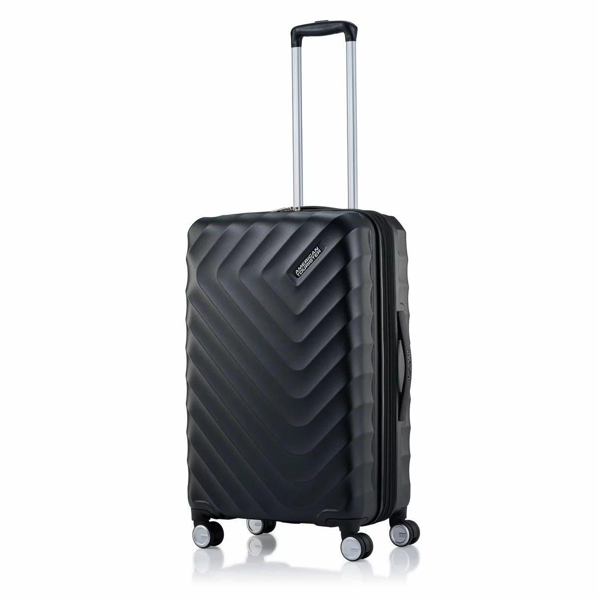 American Tourister Concentrix 3 Piece Expandable Luggage Set Black Spinner