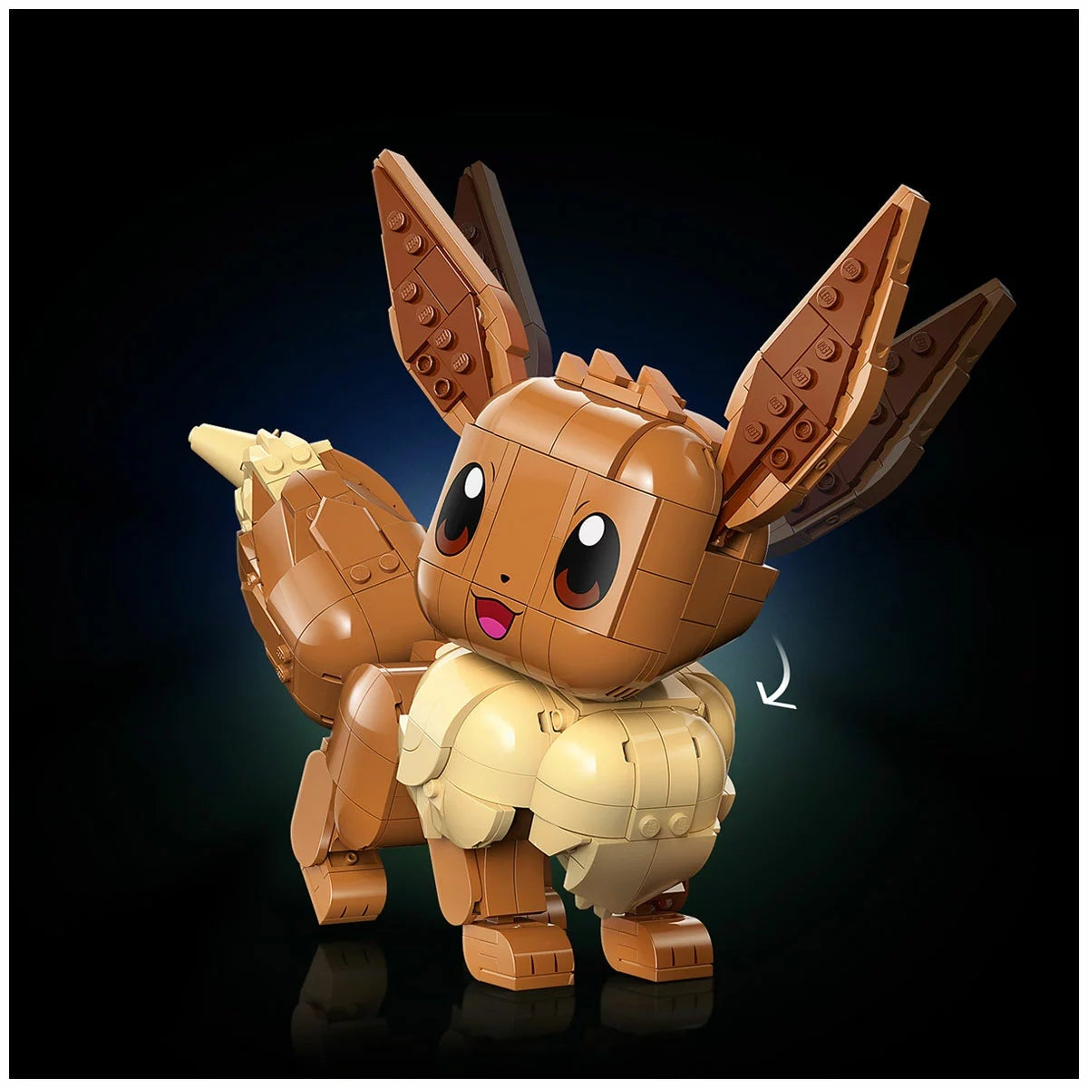 LEGO Pokémon Eevee 72151 587 Piece Building Set Collectible Figure 18+