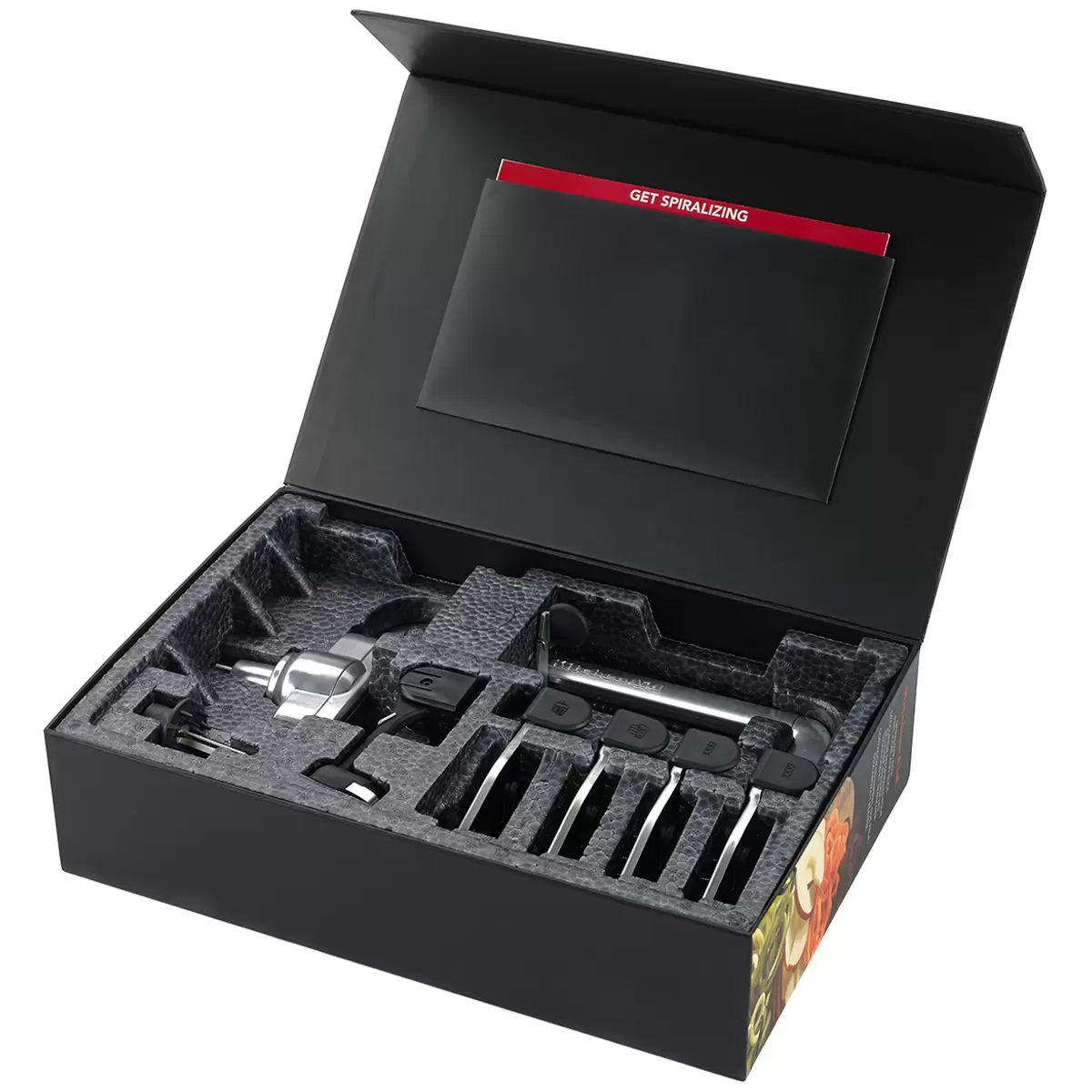 KitchenAid 7 Blade Spiraliser Plus With Peel Core And Slice Attachment Free Shipping