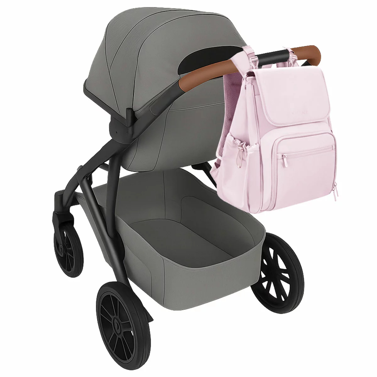 Kit + Ace Baby Bag Set Pink - Free Shipping