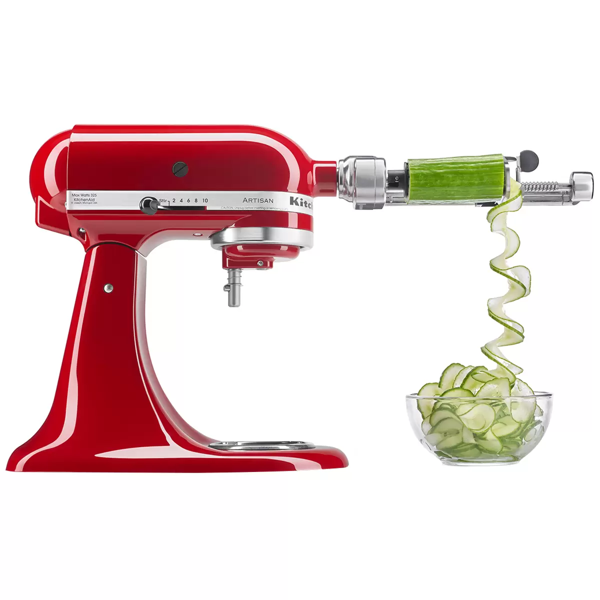 KitchenAid 7 Blade Spiraliser Plus With Peel Core And Slice Attachment Free Shipping