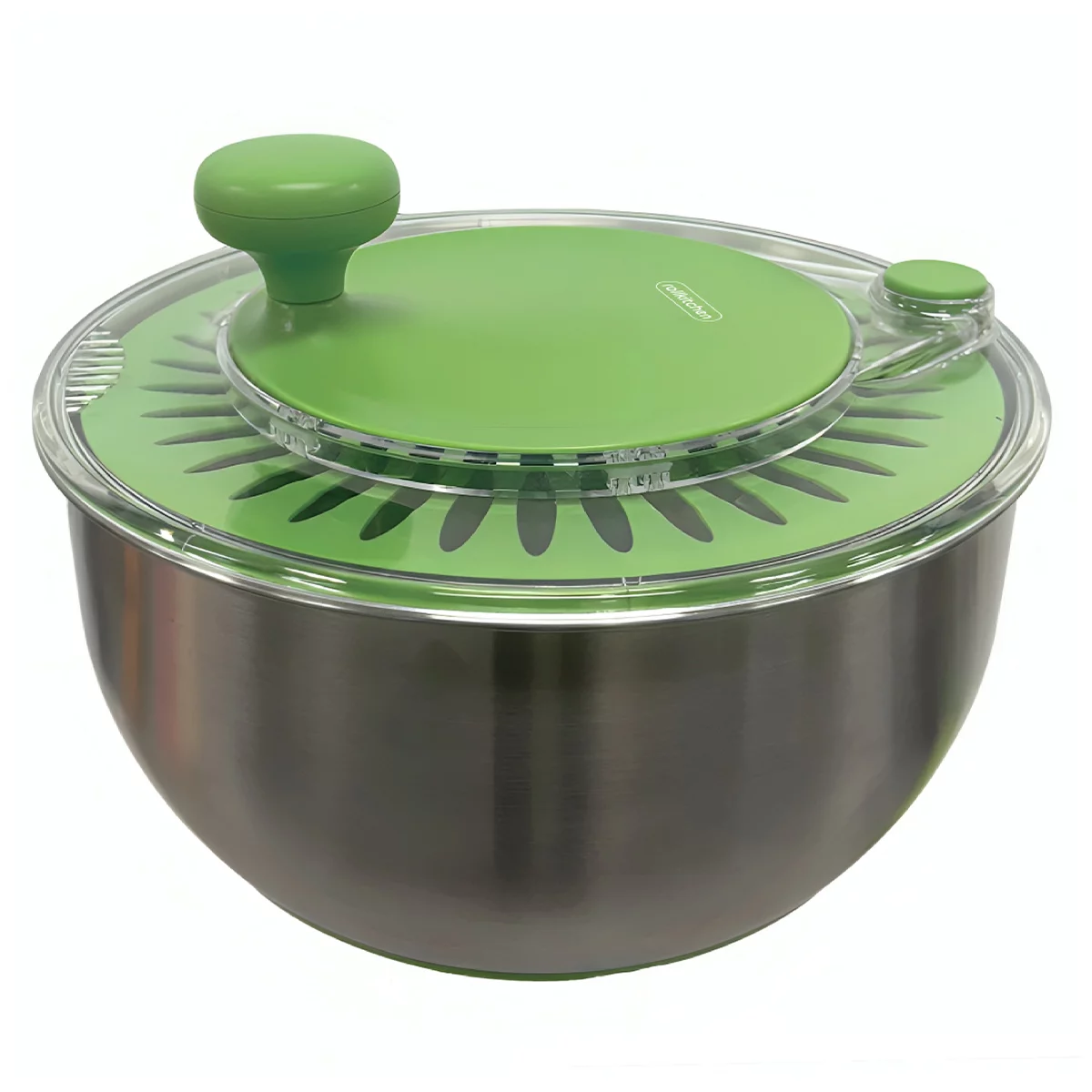 Rollkitchen Salad Spinner 4.5L Stainless Steel Large Vegetable Dryer Washer Free Shipping