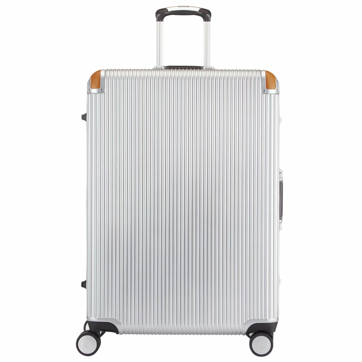 Swiss Military Premium Large Luggage 71cm Chrome Silver TSA Lock Hard Shell Suit