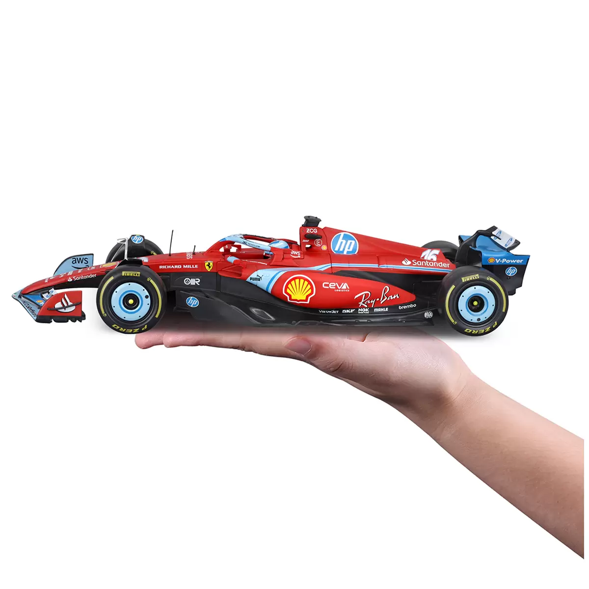 Maisto 1:18 Scale Formula 1 Diecast Cars Ferrari SF-24 2024 Miami Charles Lecler Free Shipping