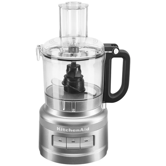 KitchenAid 7-Cup Food Processor Contour Silver 5KFP0719ACU Free Shipping