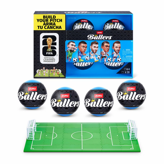 ZURU FIFA World Cup 2026 Ballers 4 Pack Official Collectible Figures