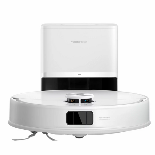 Roborock Q10V+ Vacuum Mop Robot 10000Pa Suction Auto Emptying Dock White
