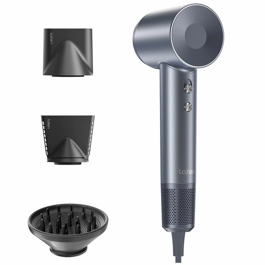 Laifen Swift Special Hair Dryer Blue 200M Negative Ions Low Noise Fast Dry Haird
