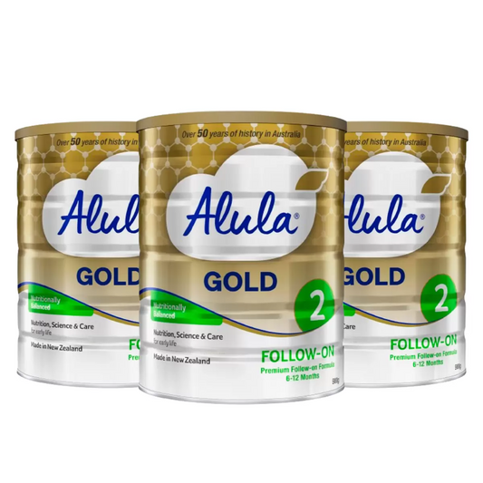 Alula Gold Stage 2 Follow-On Formula Triple Pack 3 x 900g Baby Formula