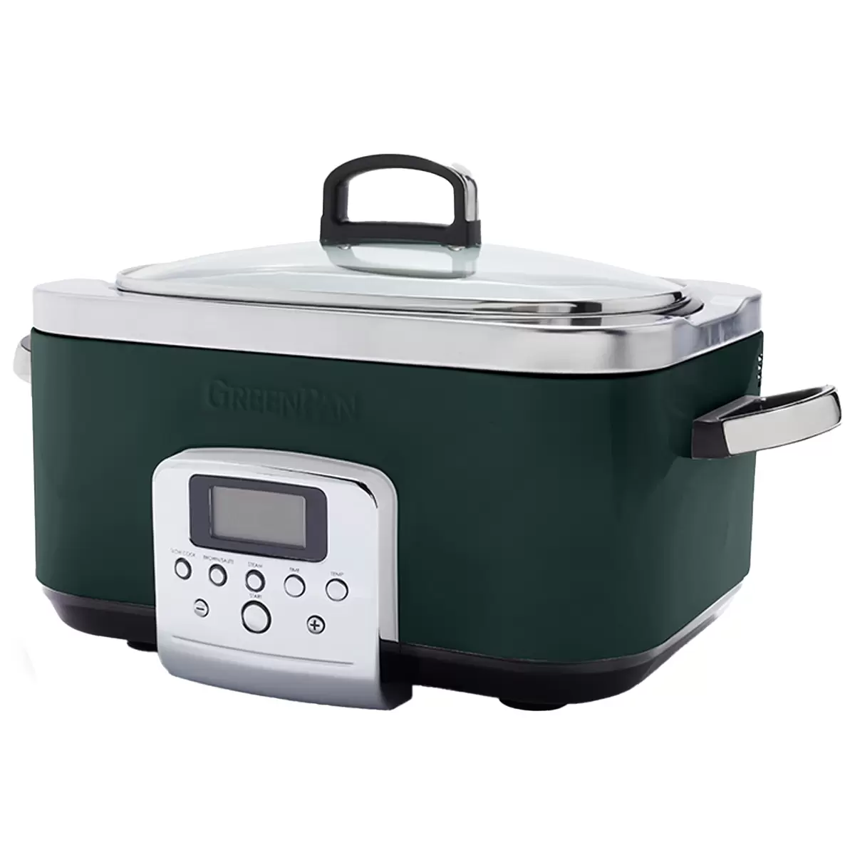 GreenPan 6L Slow Cooker CC009380-001 Pine Green Home Kitchen Cookware Free Shipping