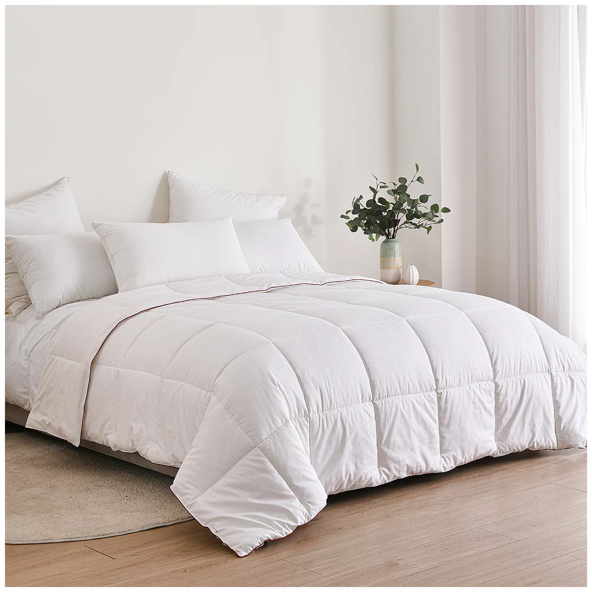 Onkaparinga Queen Wool Quilt All Seasons Soft Lightweight Warm Doona Premium Bed